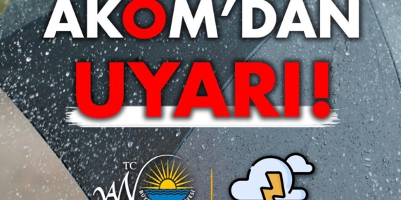 Van Büyükşehir Belediyesi uyardı, Kar geliyor