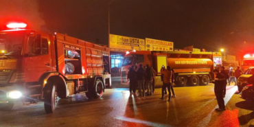 oto sanayi yangın
