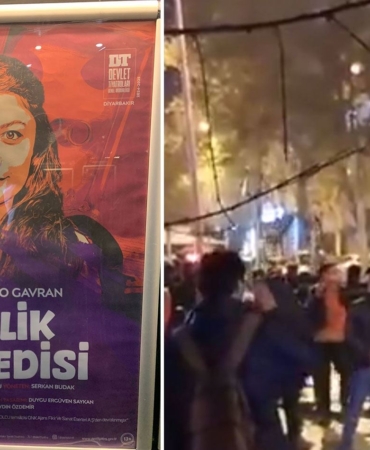 diyarbakır tiyatro protestosu