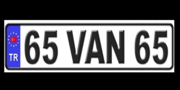 van plakası