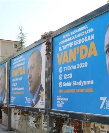 Erdoğan Van'da