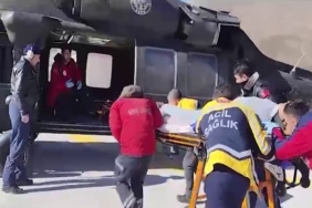 KALP KRİZİ GEÇİREN HASTA İÇİN SİKORSKİ HELİKOPTER HAVALANDI