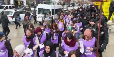 Van 8 Mart mitingi